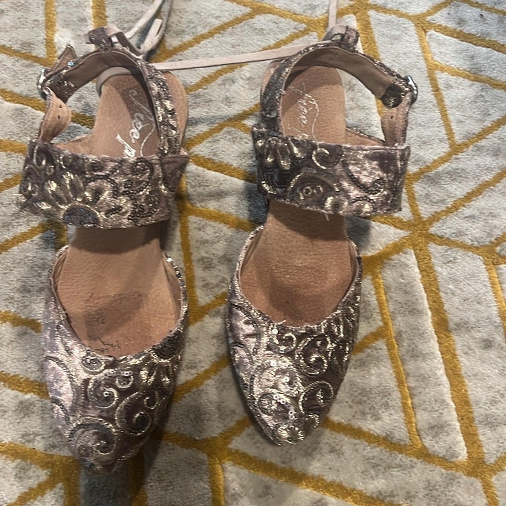 Free People Monaco Velvet Sequin Clog - Picture 3 of 7